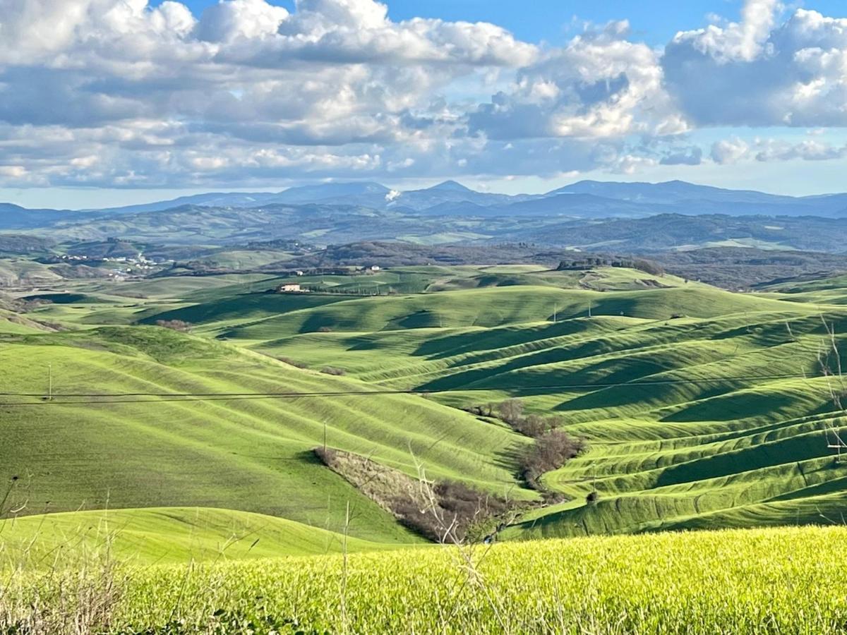 Toscana Amore Mio, Stunning View & 14Min Volterra Montecatini Val di Cecina Exteriör bild
