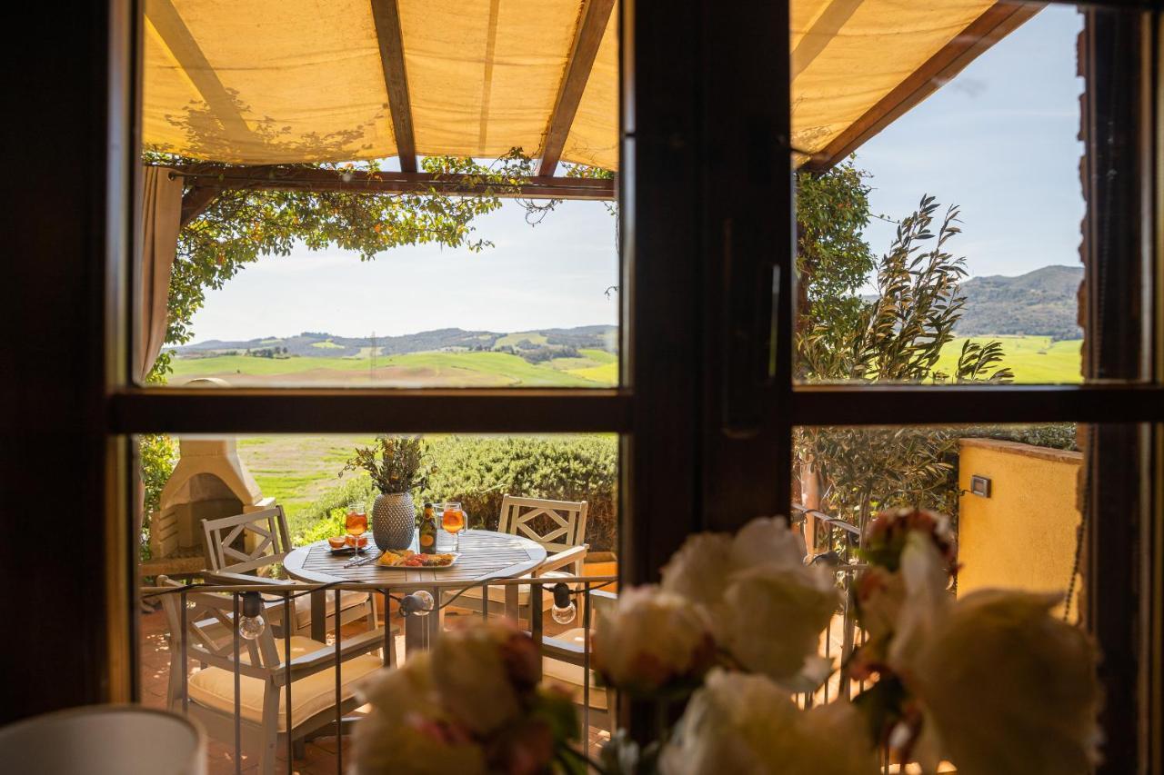 Toscana Amore Mio, Stunning View & 14Min Volterra Montecatini Val di Cecina Exteriör bild